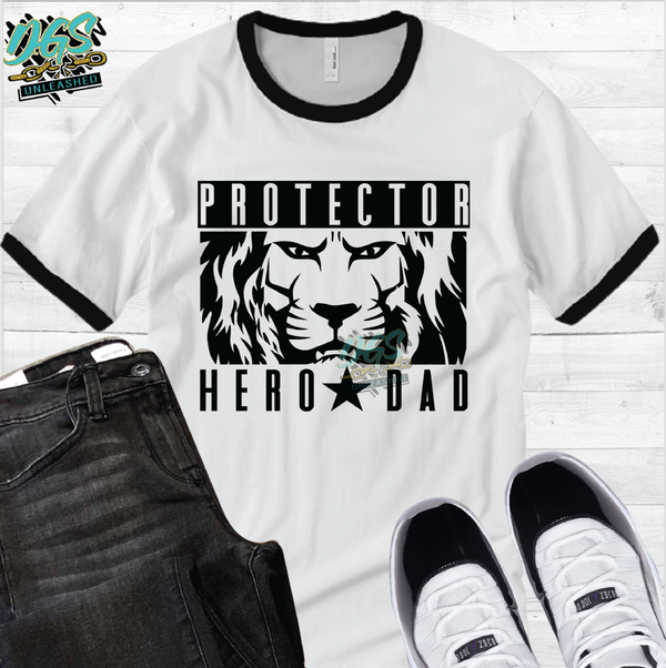 Protector Hero Dad SVG, DXF, PNG, and EPS Cricut-Silhouette Instant Digital Download