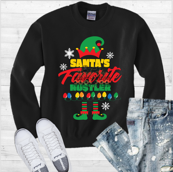 Santa's Favorite Hustler Digital Design File