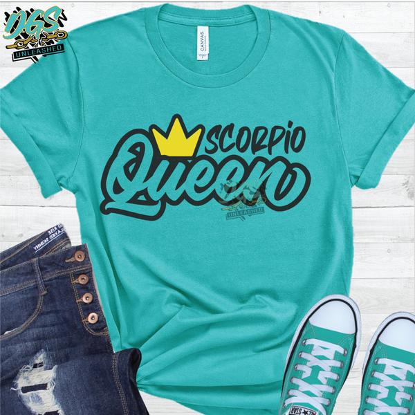 Scorpio Queen SVG, DXF, PNG, and EPS Cricut-Silhouette Instant Digital Download