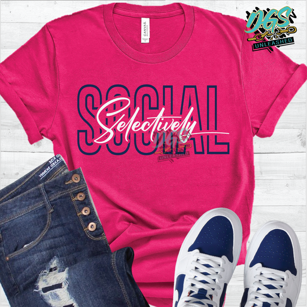 Selectively Social SVG, DXF, PNG, and EPS Cricut-Silhouette Instant Digital Download