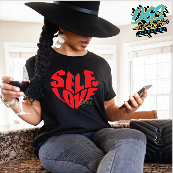 Self Love Heart SVG, PNG, DXF, EPS-Instant Digital Download