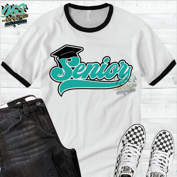 Senior with Swash SVG, PNG, DXF, EPS-Instant Digital Download