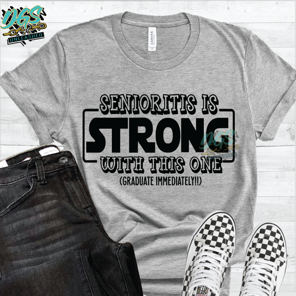 Senioritis SVG, PNG, DXF, EPS-Instant Digital Download