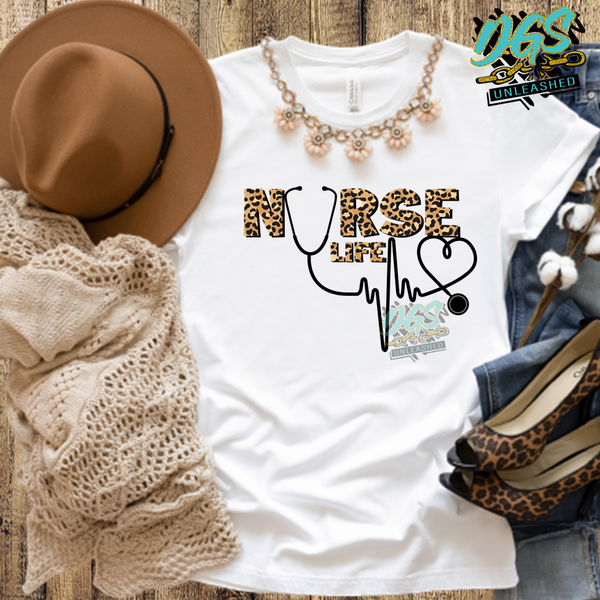 Nurse Life (SCREEN PRINT TRANSFER ONLY!!)