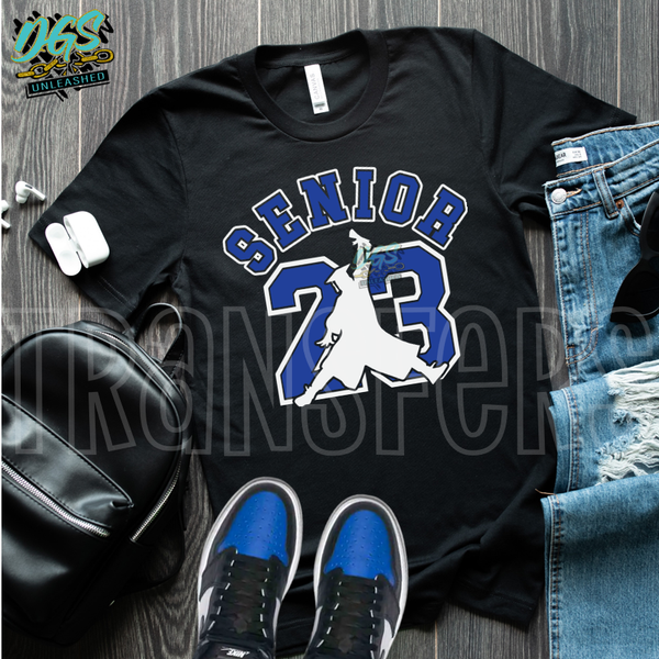 Copy of Air Senior 23-Royal and White (SCREEN PRINT TRANSFER ONLY!!)