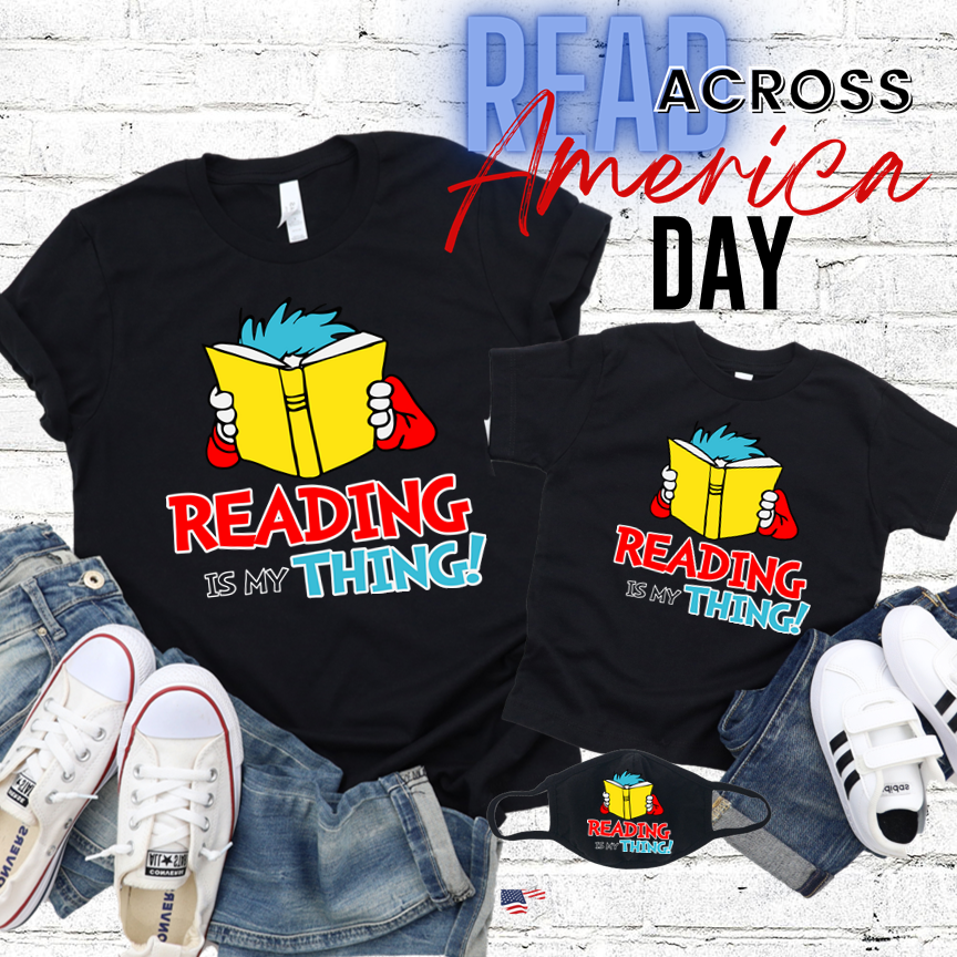 Reading is My Thing (SCREEN PRINT TRANSFER ONLY!!)
