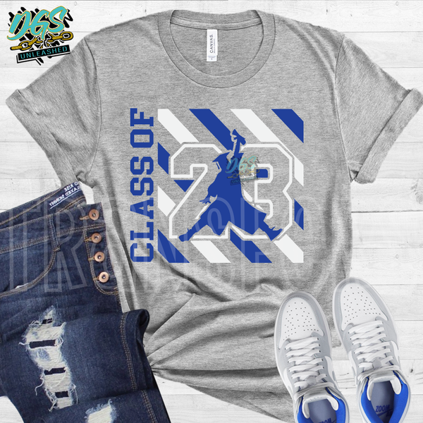 Class of 23-Royal and White (SCREEN PRINT TRANSFER ONLY!!)