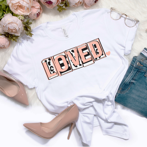 Loved (SCREEN PRINT TRANSFER ONLY!!)