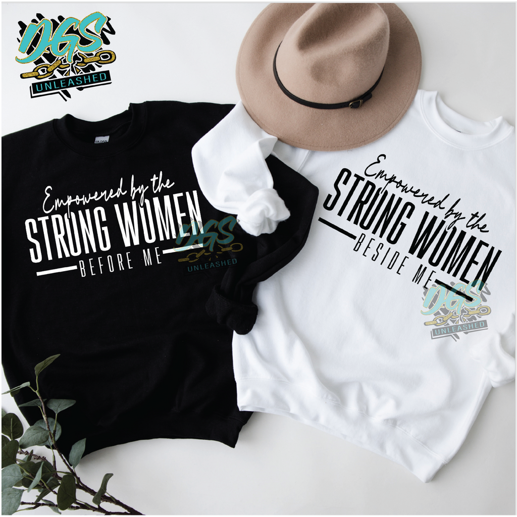 Strong Women (2 Variations) SVG, DXF, PNG, and EPS Cricut-Silhouette Instant Digital Download
