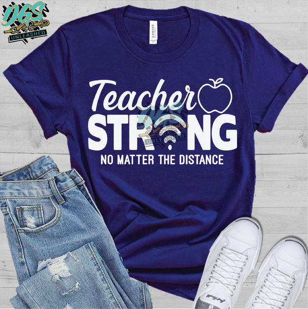 Teacher Strong 2 SVG, DXF, PNG, and EPS Digital Files