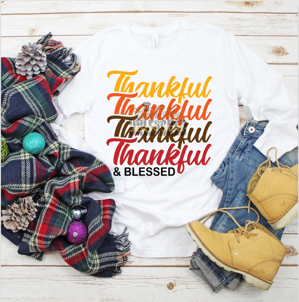 Thankful on Repeat Digital Design File