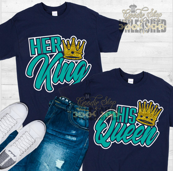 Her King and His Queen Digital Cut File